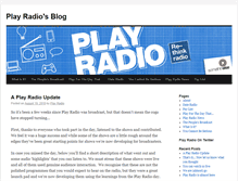 Tablet Screenshot of playradio.somethinelse.com